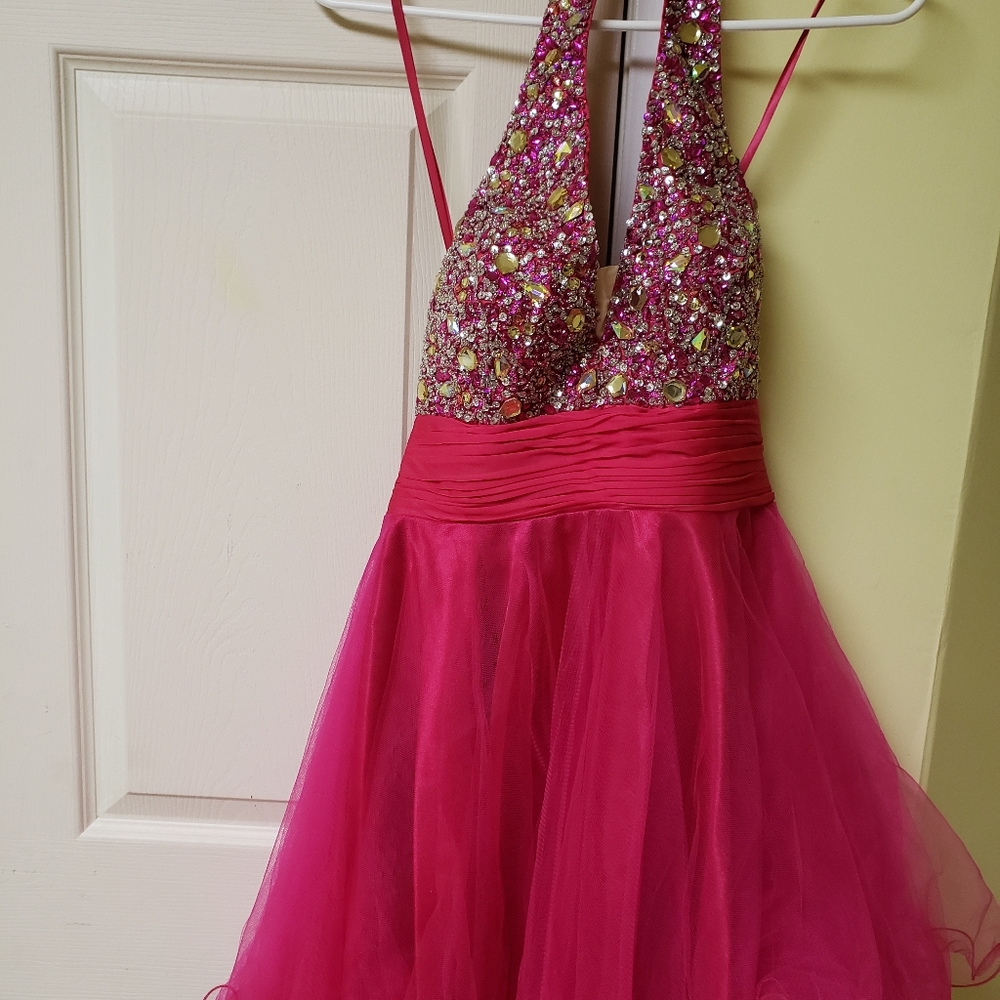 Pink homecoming /pageant prom dress